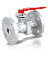 2PC FLANGED END BALL VALVＥ