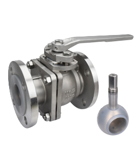 pfa lined ball valve