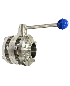 Valtec_3PC Sanitary Butterfly Valve Valtec_3PC Sanitary Butterfly Valve