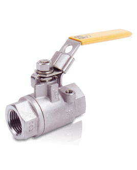 2-PC BALL VALVE, 2000PSI (Threaded)