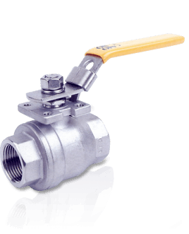 2-PC BALL VALVE, 1000PSI (Threaded)