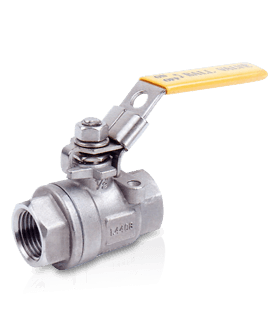 2-PC BALL VALVE, 1000PSI (Threaded)