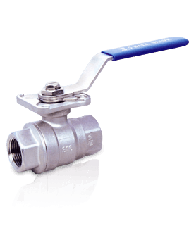 2-PC BALL VALVE, 1000PSI (Threaded)