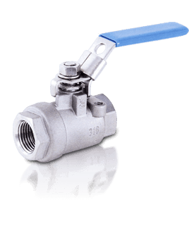 2PC THREADED END BALL VALVE