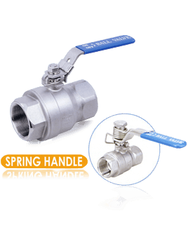 2-PC BALL VALVE, 2000PSI (Threaded)