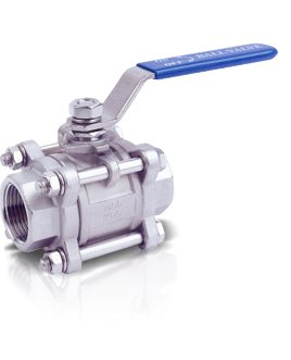 3PC THREADED / SOCKET / BUTT WELD END BALL VALVE