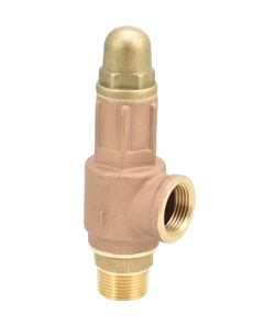 BRONZE SAFETY RELIEF VALVES (NO LEVER)