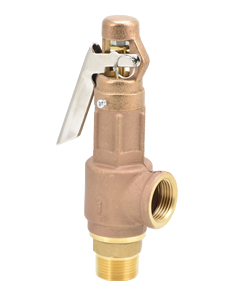 BRONZE SAFETY RELIEF VALVES (WITH LEVER)