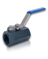 1-PC HEXAGONAL BALL VALVE, 2000 PSI (Threaded)