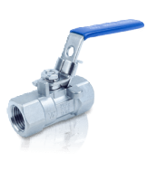 1-PC BALL VALVE, 2000 PSI (Threaded)