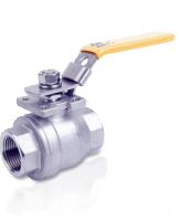 2-PC BALL VALVE, 1000PSI (Threaded)