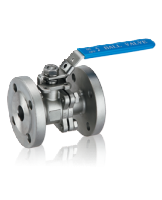 2PC FLANGED END BALL VALVE