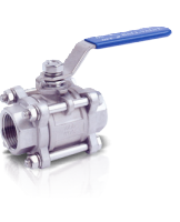 3PC THREADED / SOCKET / BUTT WELD END BALL VALVE