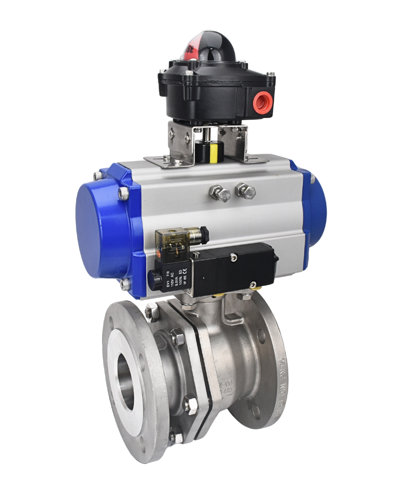 SR Pneumatic Actuator Valves, Spring Return Valtec